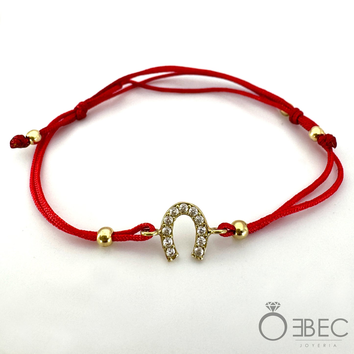 Pulsera Hilo Rojo con HERRADURA