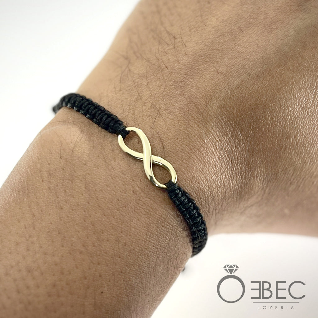 Pulsera Hilo Rojo con Infinito