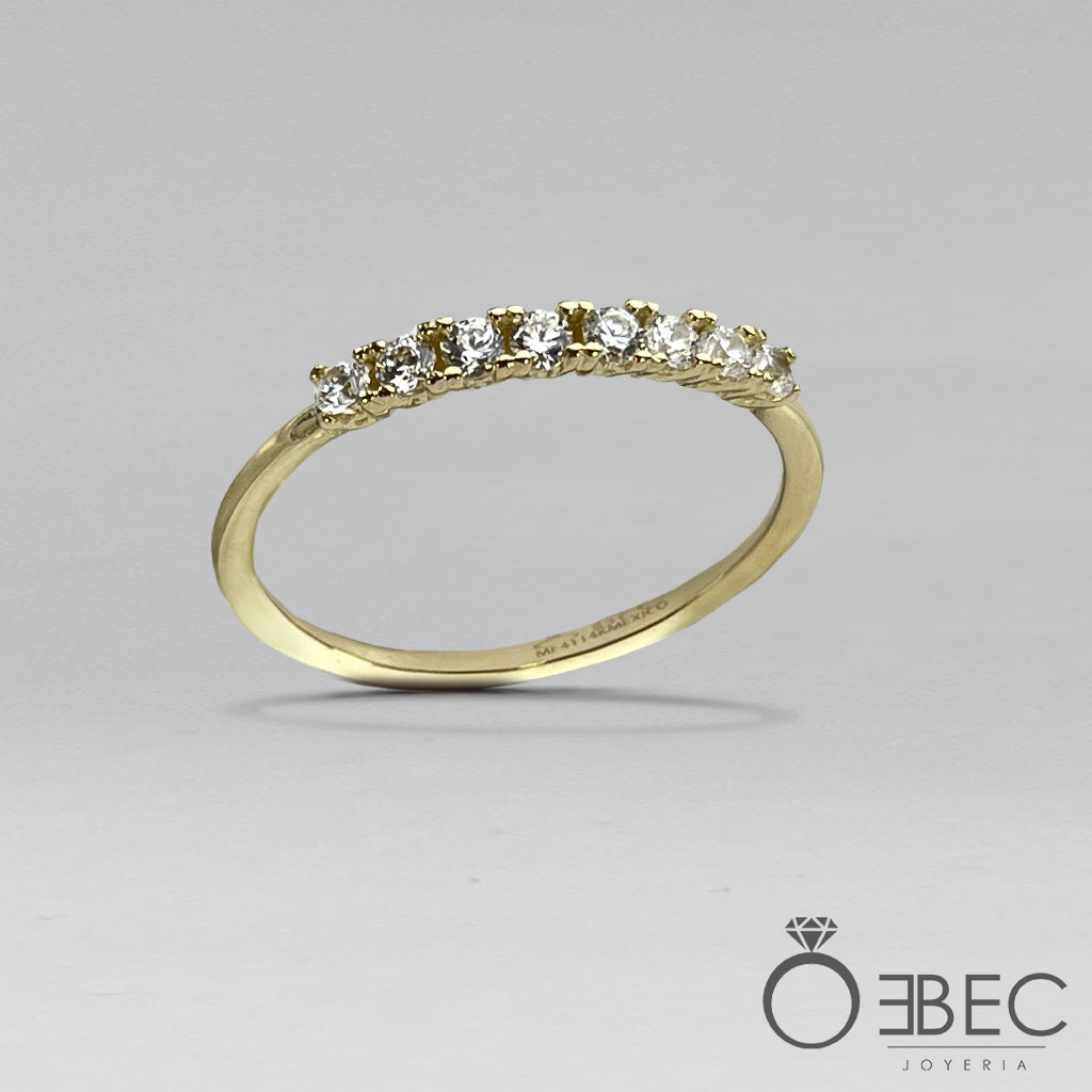 Anillo CHURUMBELA con Zirconias 2